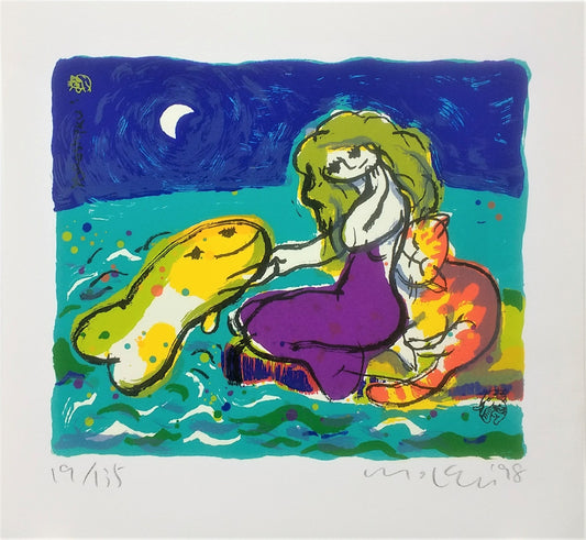 Leu, Michael, Yoroshiko, 28 x 33cm, 19/135, Serigrafie
