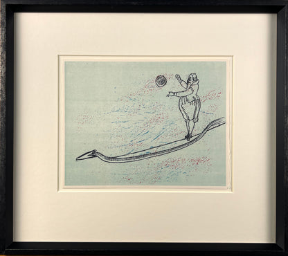 Ernst, Max, Lewis Carrolls Wunderhorn, 14 x 23cm, Lithografie, 1970