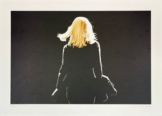 Liebchen, Sabine, Silhouette 2, 50 x 70cm, 14/40, Lithografie