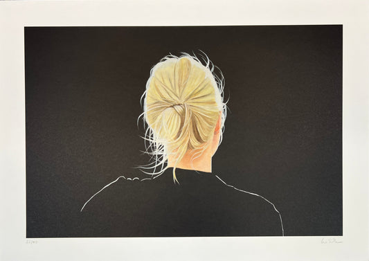 Liebchen, Sabine, Silhouette 1, 55 x 70cm, 22/40, Lithografie