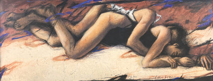 Wever, Peter, Löffelchen, lang, 89,1 x 34,4cm, 119/150, Radierung