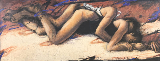 Wever, Peter, Löffelchen, lang, 89,1 x 34,4cm, 119/150, Radierung