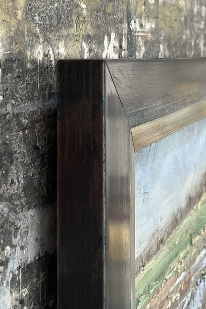 Meinel, Mathias, Landgut I, 30 x 50cm, Öl auf Leinw., 2025