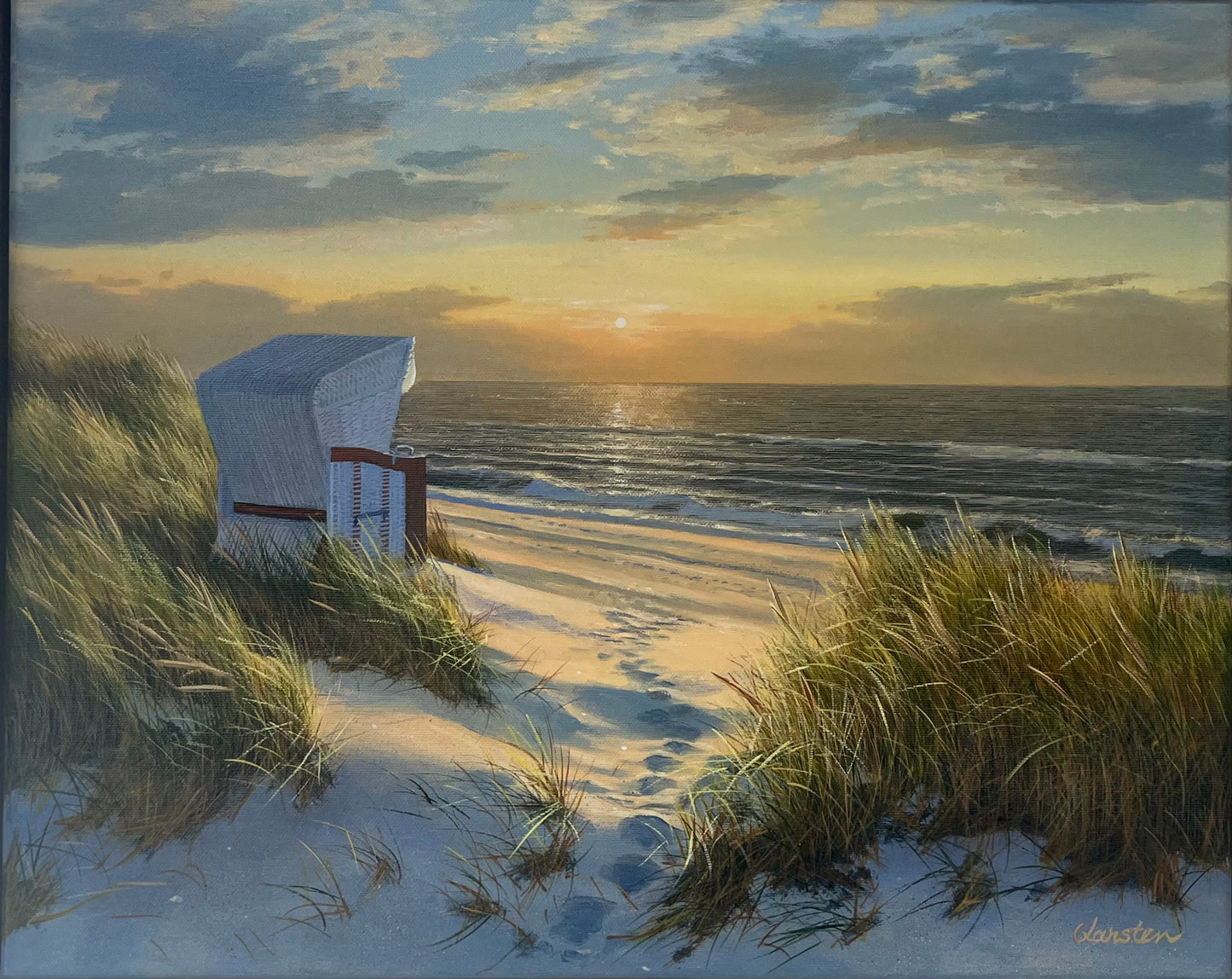 Meiwald, Karsten, Lieblingsplatz, 40 x 50cm, Öl auf Leinwand