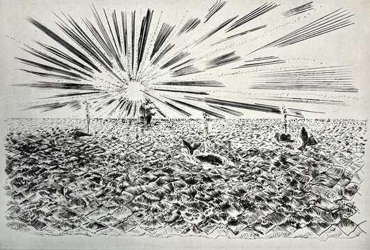 Metzkes, Harald, Ozean, Radierung