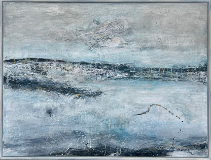Jacobsen, Petra, Morgendunst, 120 x 90cm, Mischtechnik
