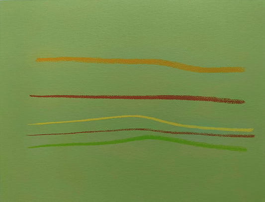 Sprotte, Siegward, Abschied vom Bilde I, 1970, Farbserigraphie Ed. 31/100, 24,8 x 32,2 cm