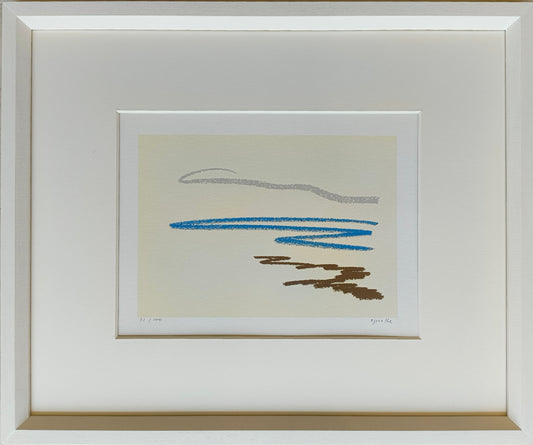 Sprotte, Siegward, Abschied vom Bilde VIII, 1970, Farbserigraphie Ed. 31/100, 17,6 x 25cm