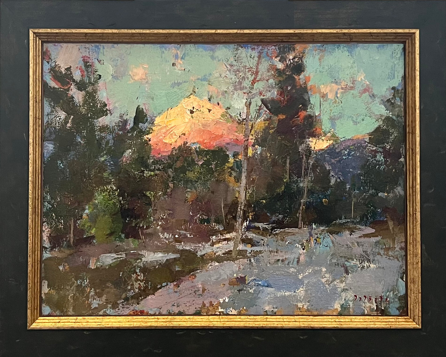 Wirtz, Björn, Muchetta am Abend, 30 x 40cm, Ölgemälde