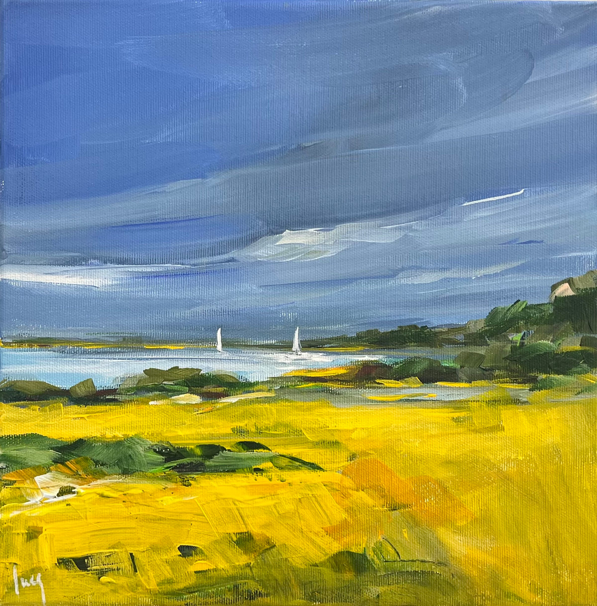 Ramm, Ines, Norden, 30 x 30cm, Acryl