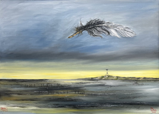 West, Ole, Nur ein Moment, 50 x 70cm, Öl auf Leinwand