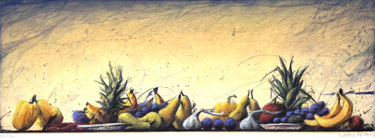 Wever, Peter, Obst- & Gemüsepanorama, 34/120, Radierung