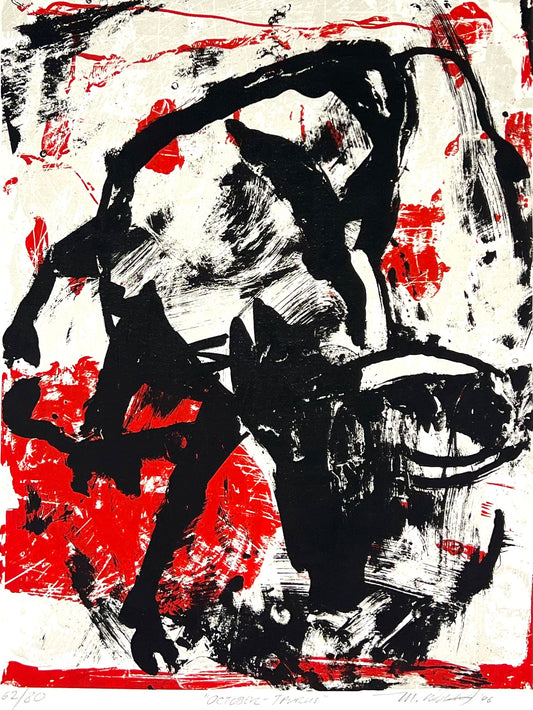 Alsterlind, Mark, Oktober Taurus, 39 x 30cm, 68/80, Siebdruck, 2006