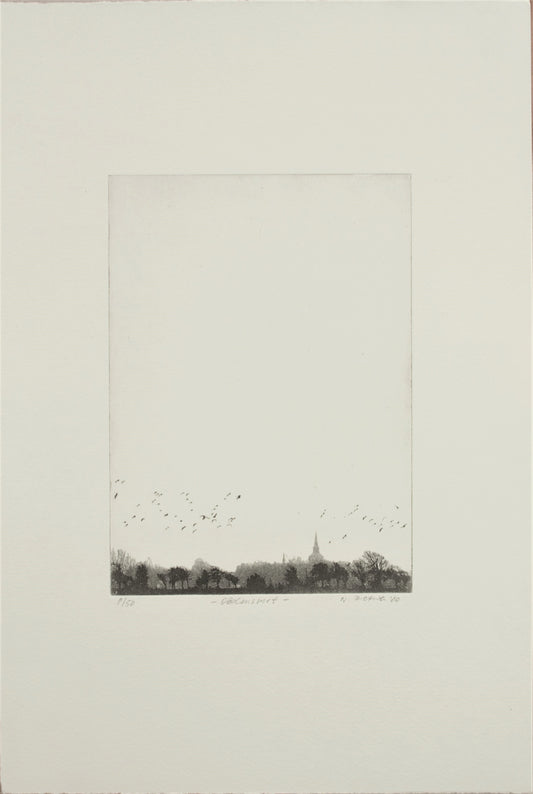 Dietrich, Nadine, Oldenswort, 20,5 x 15cm, 14/50, Photopolymer Etching