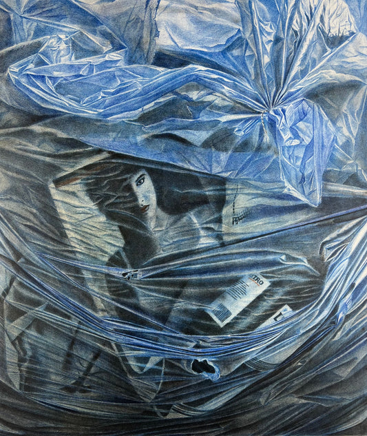 Orosz, Andreas, Erinnerung, 52 x 44cm, 8/390, Lithographie, 1984