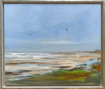 Ramm, Ines, Ostwind, 50 x 60cm, Acrylgemälde