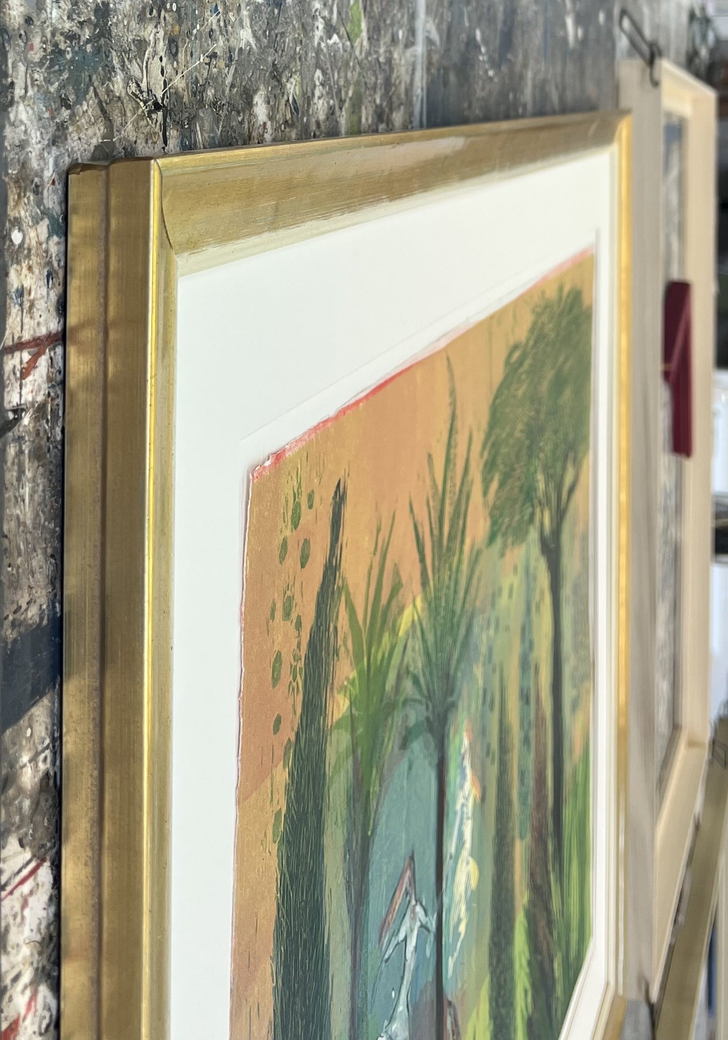 Mott-Dreizler, Gisela, Paradies, 48 x 64,5cm, Holzschnitt