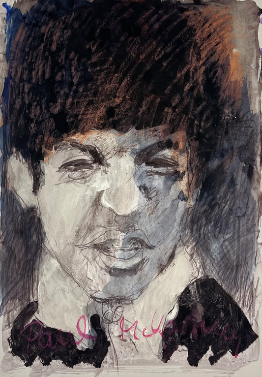 Mueller-Stahl, Armin, Paul McCartney, 40 x 28cm, 120/180, Giclée-Print
