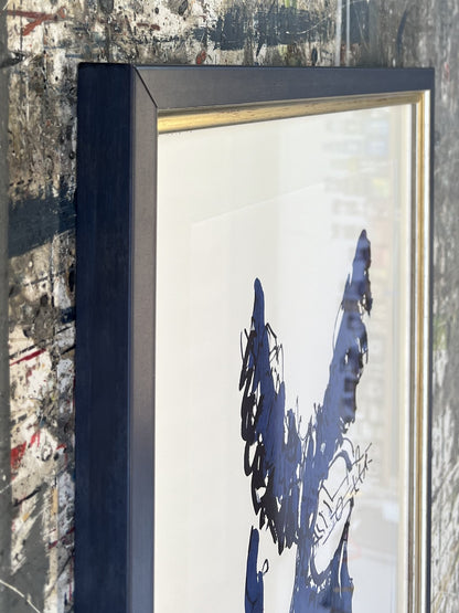 Mueller-Stahl, Armin, Pegasus mit Lautenspieler, 32 x 22cm, 24/180, Farblithographie