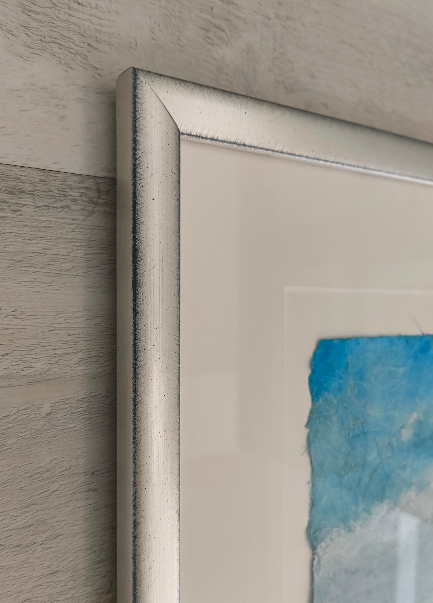 Radeloff, Jens, Pfahlbau am Strand, 29,5 x 60,5cm, Aquarell auf Japanpapier