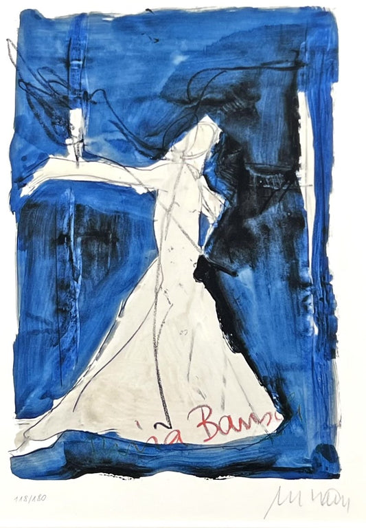 Mueller-Stahl, Armin, Pina Bausch - es kann fast alles Tanz sein, 29 x 20cm, 118/180, Giclée-Print