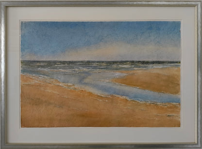 Radeloff, Jens, Priel II, Aquarell auf Japan, 60 x 90 cm