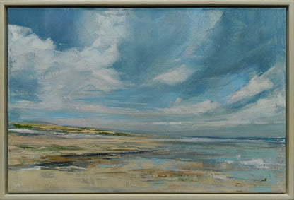 Ramm, Ines, Strandwolken, Acryl auf Leinwand, 40 x 60cm