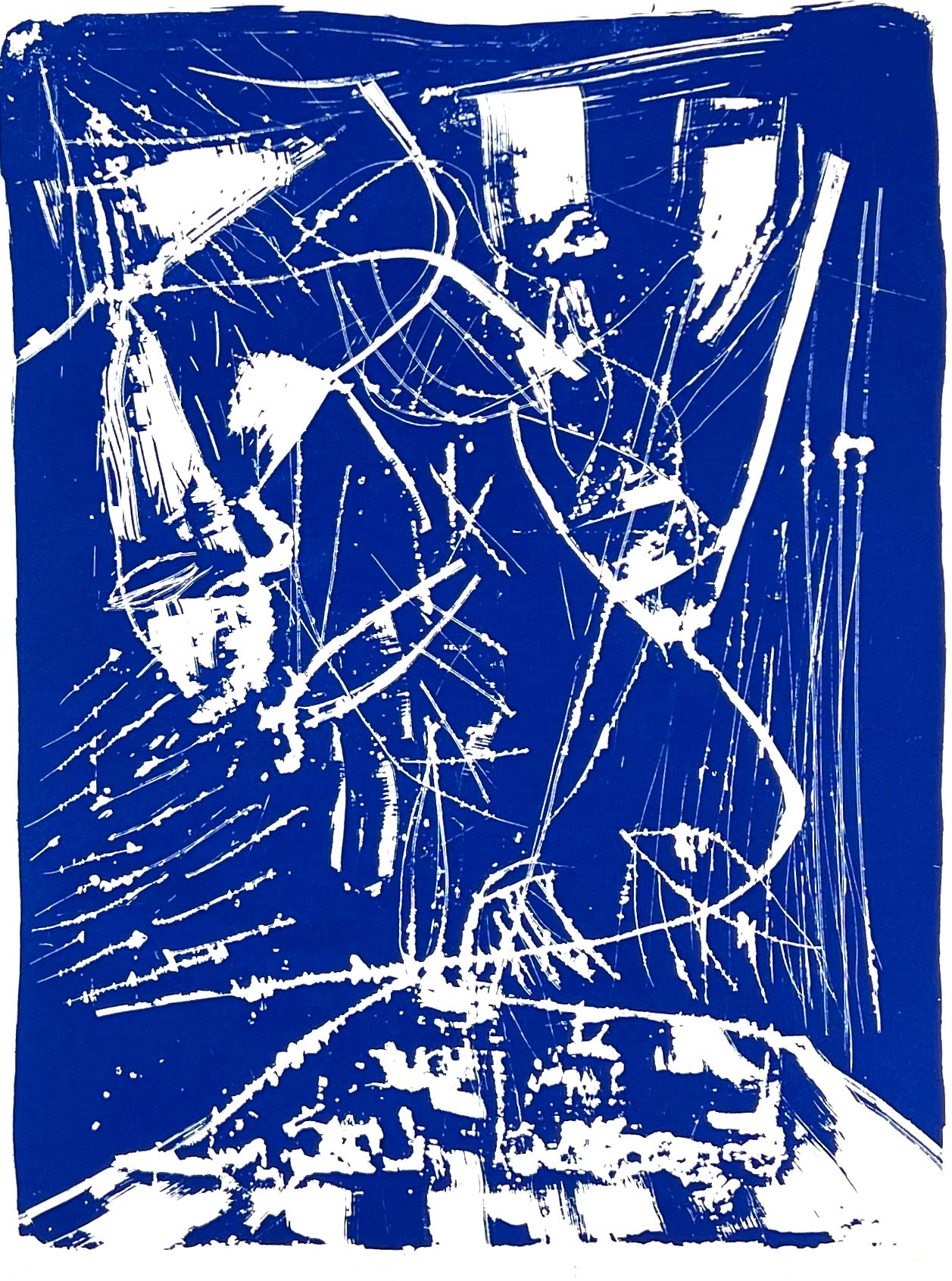 Hofmann, Veit, Raumgespinst, 32 x 24cm, 7/7, Siebdruck, 1994