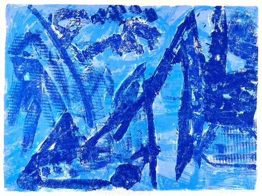 Hofmann, Veit, Rocky Mountain Sound, 47 x 64cm, 18/20, Siebdruck, 2000