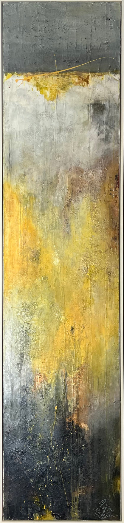 Jacobsen, Petra, Ruhe des Nordes, 220 x 50cm, Mischtechnik