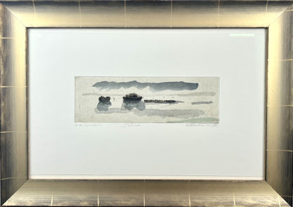 Beckmann, Otto, Schuten, 9,2, x 28,8cm, e.a., Radierung