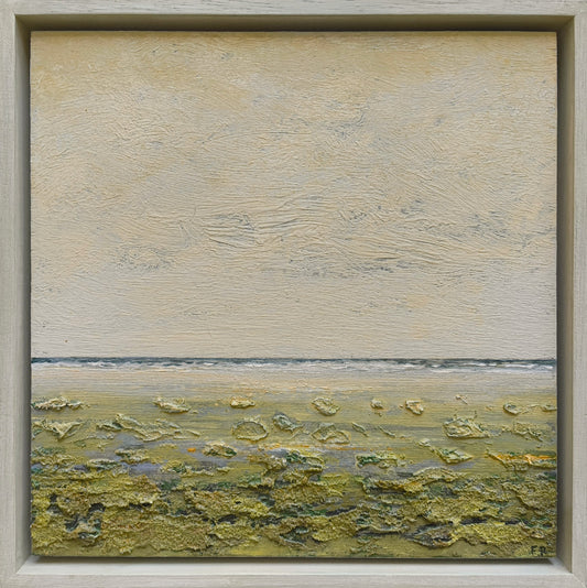Rasch, Folkert, Seestück VI, Öl auf Leinwand, 30x30 cm