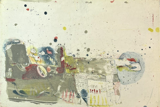 Behrendt, Falko, sehr kleiner Ort II, 22,4 x 32,8 cm, 30/30, Radierung