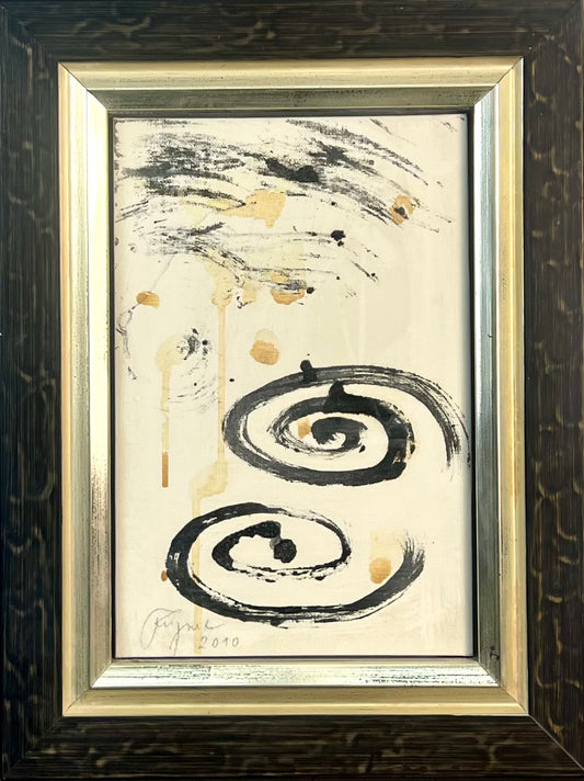 Droese, Felix, Selbstgegenwart, 30 x 20cm, Mischtechnik, nur gerahmt