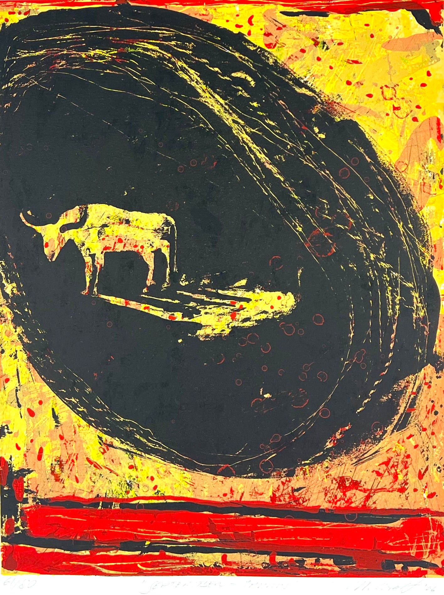Alsterlind, Mark, September Taurus, 39 x 30cm, 61/80, 2006