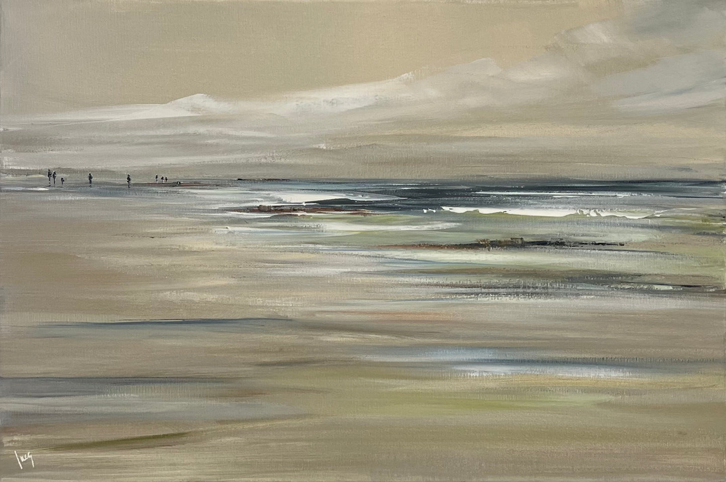 Ramm, Ines, Silence, 40 x 60cm, Acryl