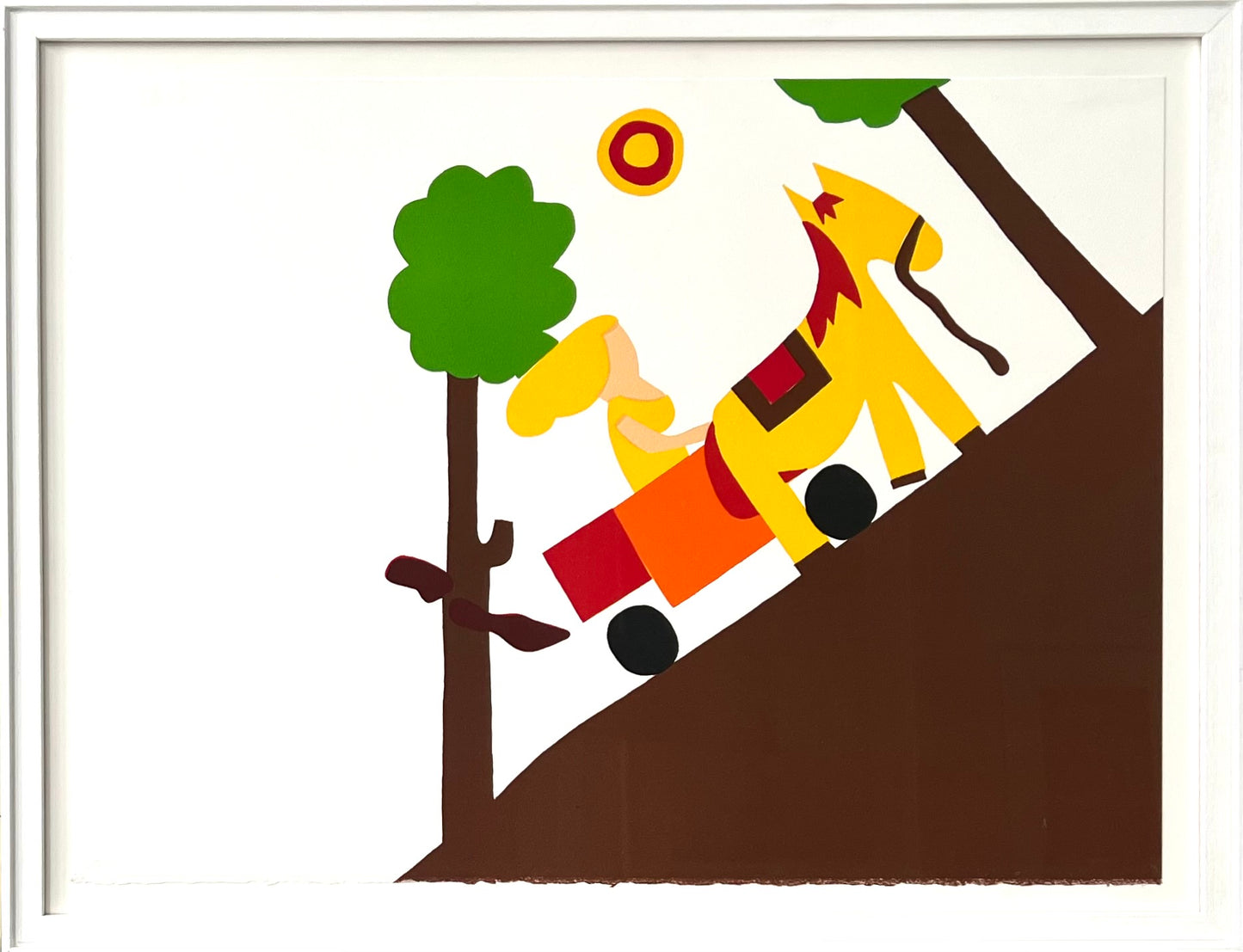 Devantier, Kristian, Slippery Steps, 50 x 70cm, 28/150, Lithografie