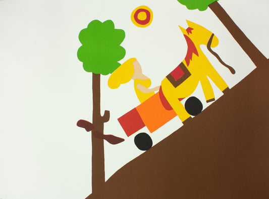 Devantier, Kristian, Slippery Steps, 50 x 70cm, 28/150, Lithografie