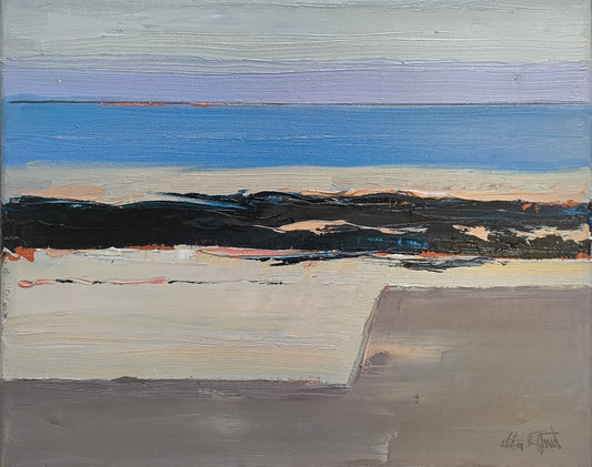 Tegtmeier, Claus, Sommerlicht, 24 x 30cm, Öl auf Leinwand