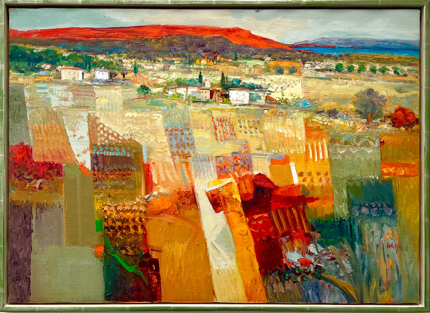 Malfer, Mario, Sonnendurchflutet, 50 x 70cm, Öl auf Leinwand