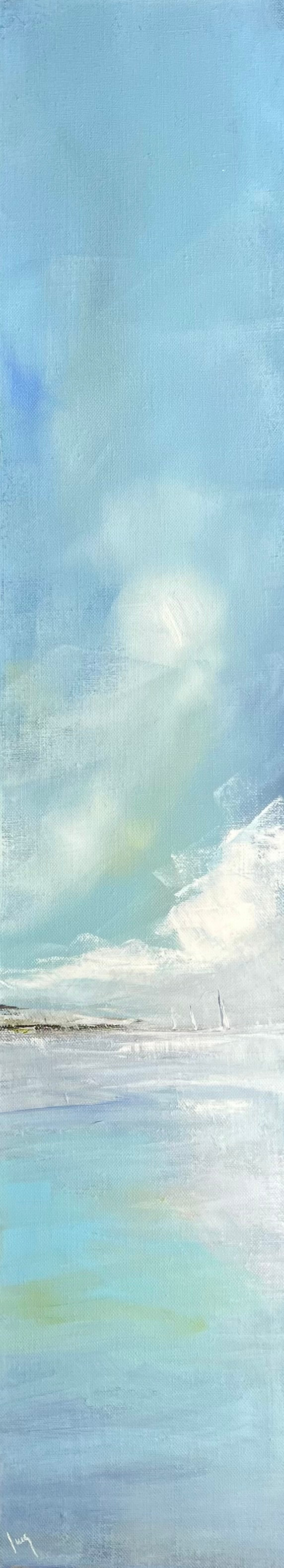 Ramm, Ines, Soultime, 110 x 21,5cm, Acrylgemälde, 2022