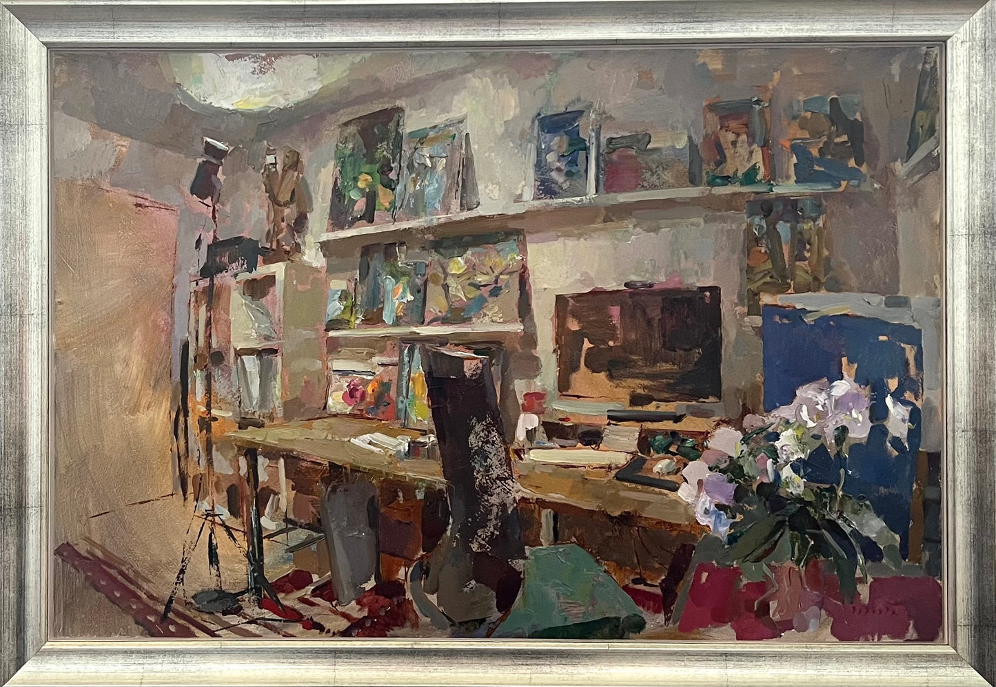 Wirtz, Björn, Studio 2026 I, 40 x60cm, Ölgemälde