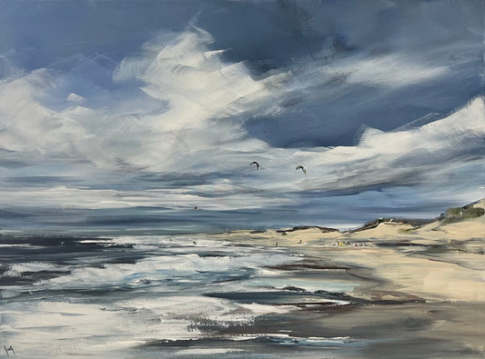 Ramm, Ines, Surfspot, 60 x 80cm, Acryl