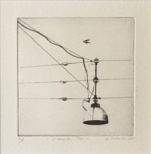 Dietrich, Svaneke Torv, Photopolymer Etching Ed e.a., 10 x 10 cm