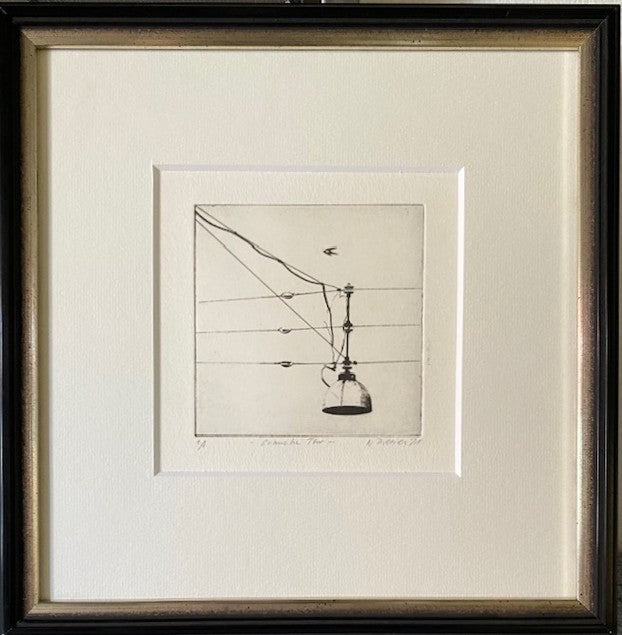 Dietrich, Nadine, Svaneke Tor, 15 x 15 cm, e.a., Photopolymer Etching