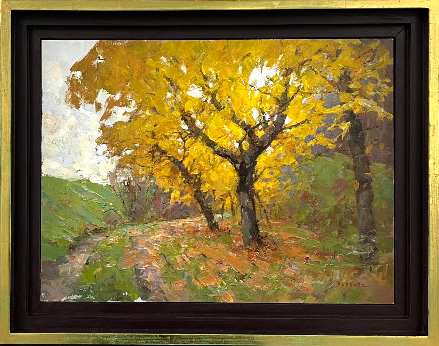 Wirtz, Björn, Tal der Maronen, 30 x 40cm, Ölgemälde