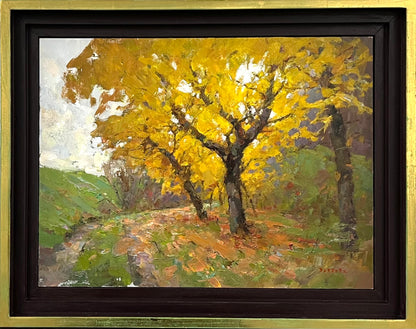 Wirtz, Björn, Tal der Maronen, 30 x 40cm, Ölgemälde