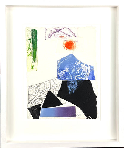 Chmits, Didier, Tendenz II (mit Orange), 25 x 19,5cm, Radierung