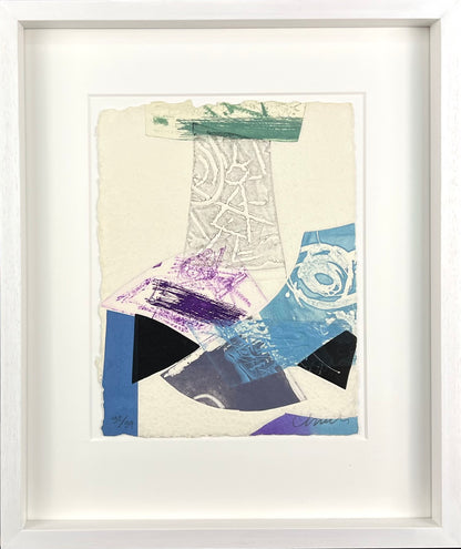 Chmits, Didier, Tendenz I (mit Grün), 25 x 19,5cm, Radierung