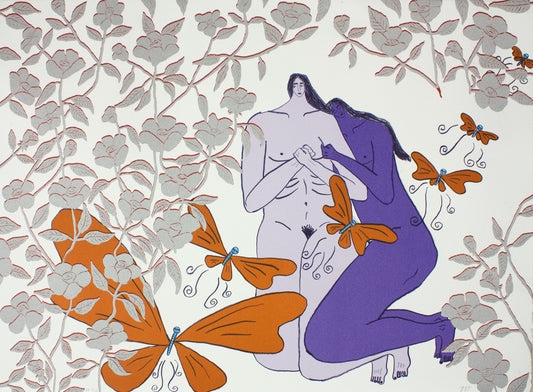 Thorhauge, Ida, Towards an unknown future, 50 x 68cm, 96/125, Lithografie